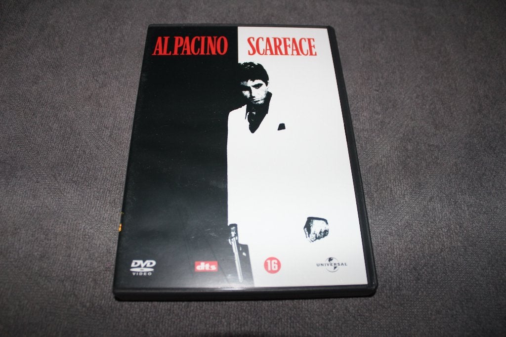 DVD Scarface, 1960 tot 1980, Vanaf 16 jaar, Nederlands, Ophalen of Verzenden