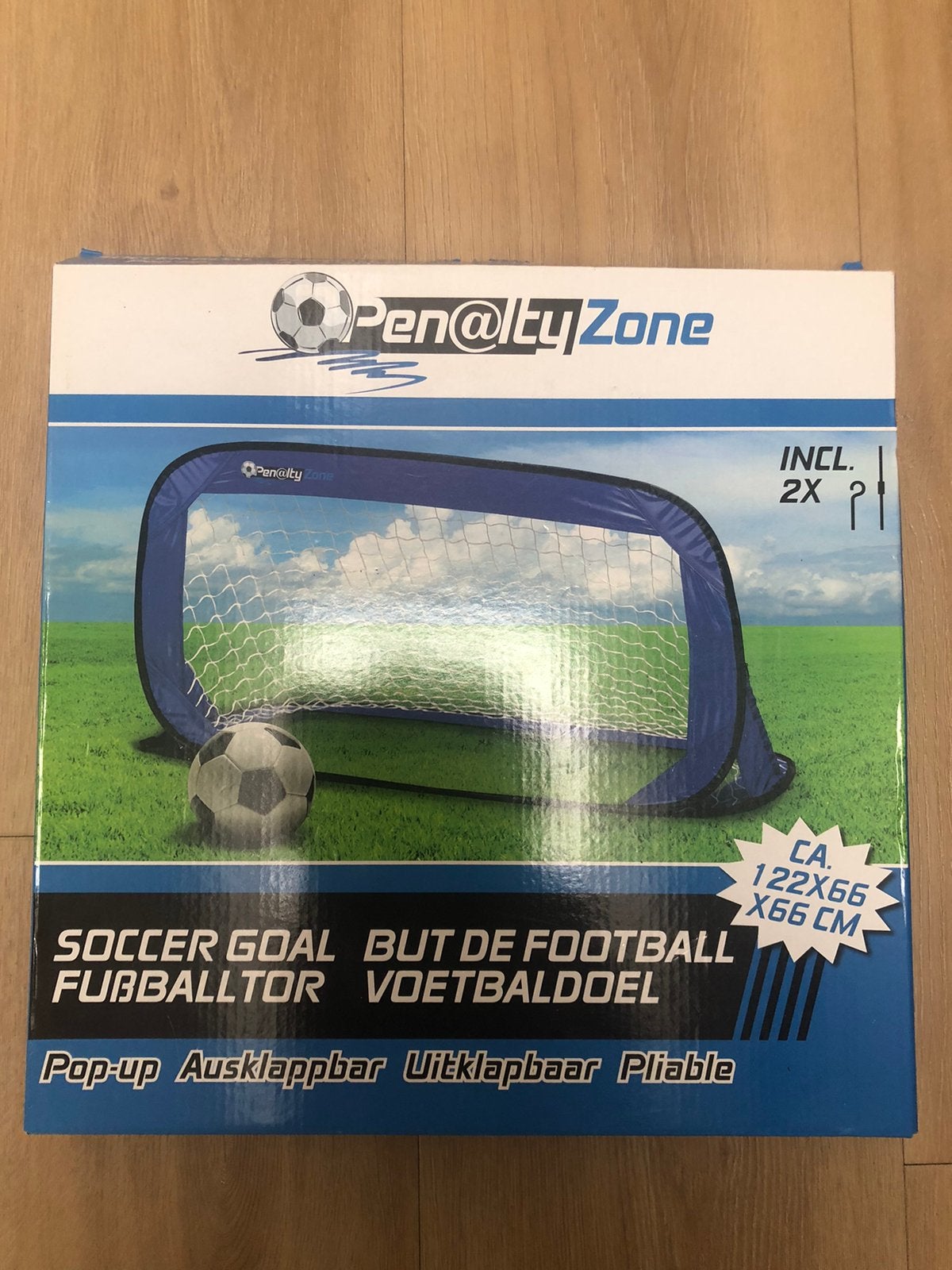 Voetbaldoel opvouwbaar nieuw, Ophalen, Nieuw