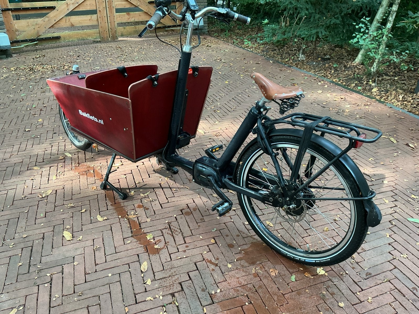 Electrische bakfiets, Ophalen, Gebruikt, 4 kinderen of meer