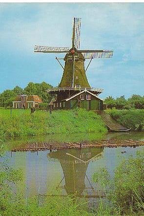 Ansichtkaart 	Deventer	Bolwerksmolen	Houtzaagmolen, Verzenden, 1960 tot 1980, Ongelopen, Overijssel