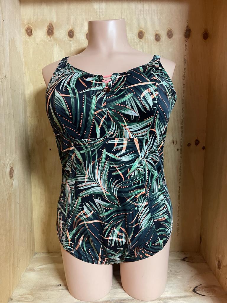 Elomi badpak Zachte padded cup zonder beugel Maat 52 (, Verzenden, Nieuw, Groen, Badpak