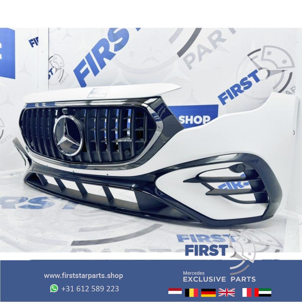 W214 E53 AMG BUMPER COMPLEET origineel MERCEDES E KLASSE VOO, Gebruikt, -, Voor, Ophalen of Verzenden