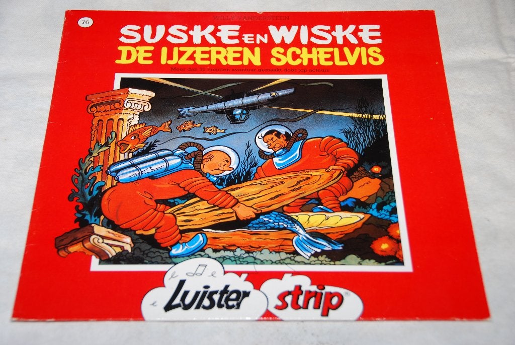 Suske en Wiske – De IJzeren Schelvis LP Vinyl, LP, Gebruikt, Verhaal of Sprookje, 12 inch