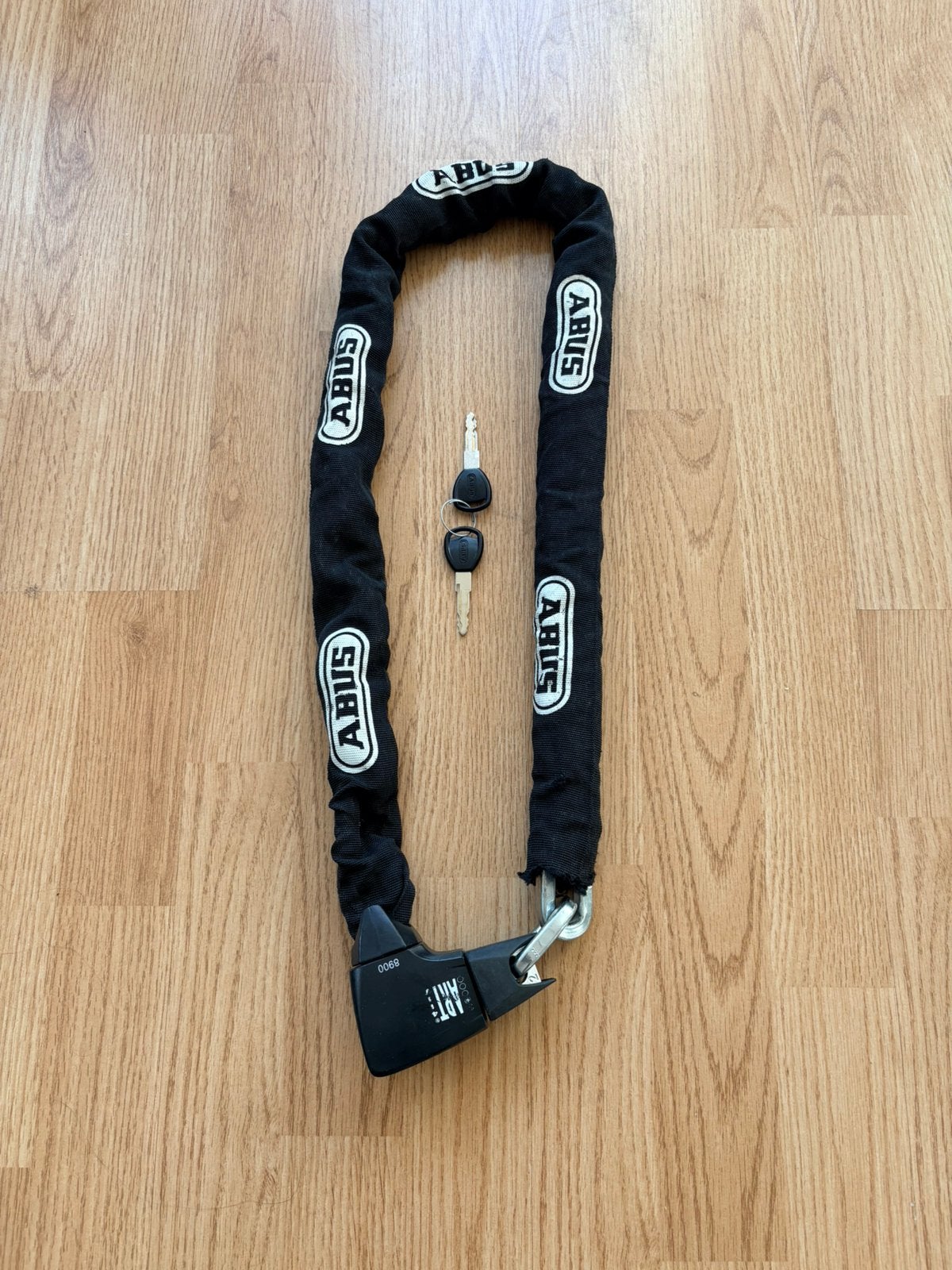 ABUS Art2 ketting Slot 110cm, Ophalen, Zo goed als nieuw, Kettingslot