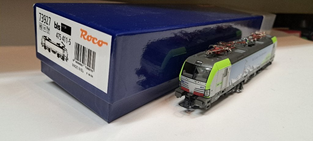 Roco BLS 475 411-5, Vectron, 73927, Hobby en Vrije tijd, Modeltreinen | H0, Nieuw, Ophalen of Verzenden, Roco, Gelijkstroom