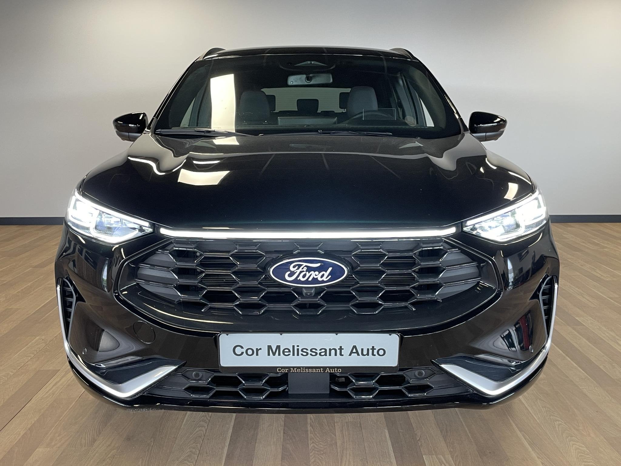 Ford Kuga 2.5 PHEV ST-Line X MATRIX LED/2100KG/360 CAMERA/TR, Auto's, 14 kWh, Gebruikt, Euro 6, Leder en Stof