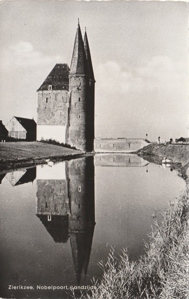 ZIERIKZEE Nobelpoort Landzijde, Verzamelen, Verzenden, 1960 tot 1980, Gelopen, Zeeland