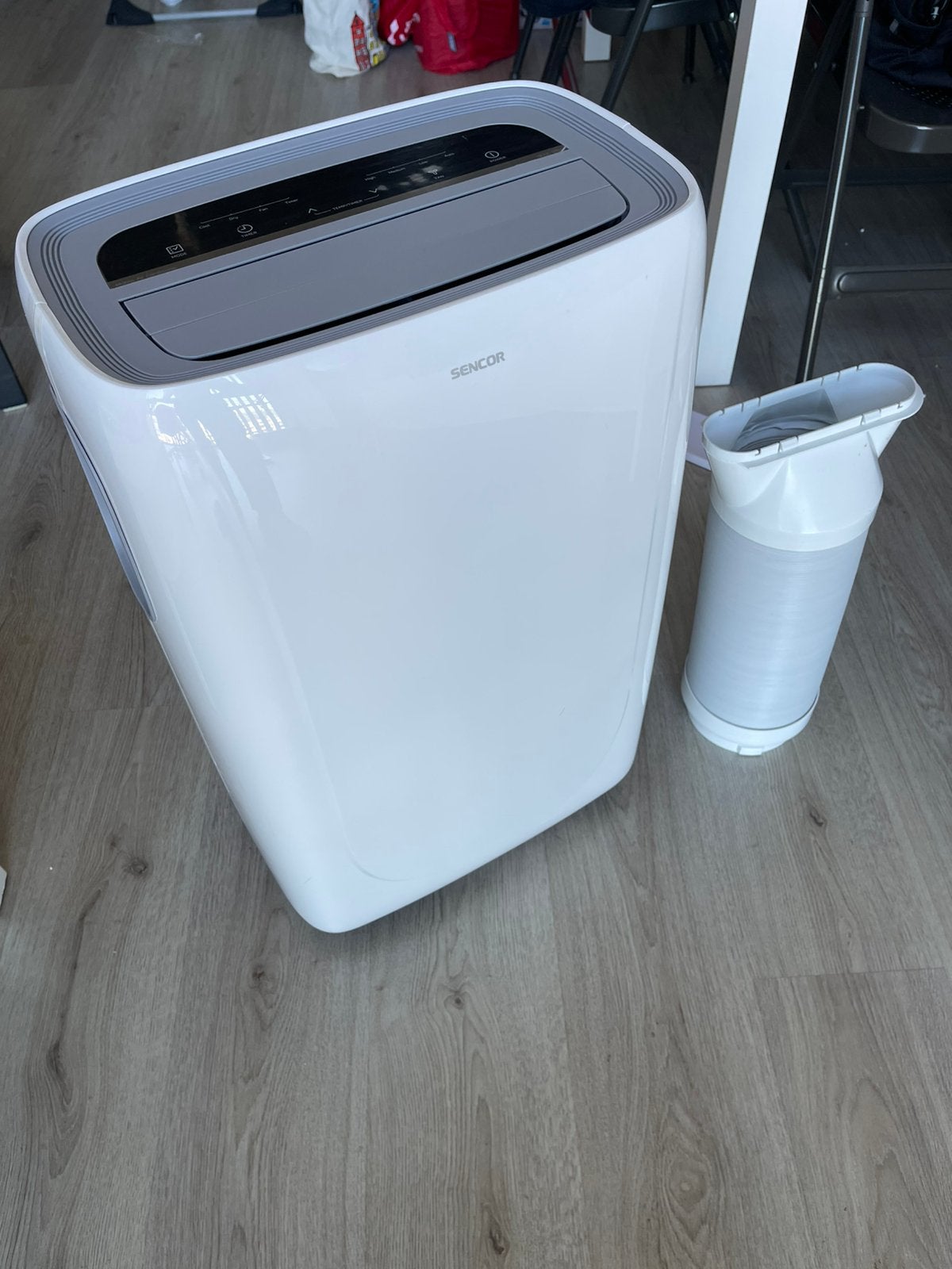 Sencor Sac MT9020C Mobiele Airco 9000Btu/h, Witgoed en Apparatuur, Airco's, Ophalen, Timer, 3 snelheden of meer, Zo goed als nieuw