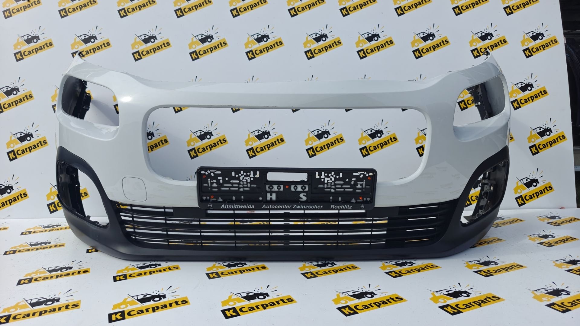 Citroen Berlingo 4 VOORBUMPER PDC 2018/2023 9816749477, Gebruikt, Citroën, Ophalen of Verzenden, Bumper