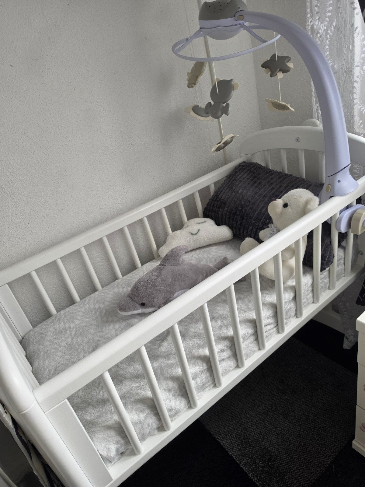 Baby bed, Ophalen of Verzenden, Zo goed als nieuw, Ledikant