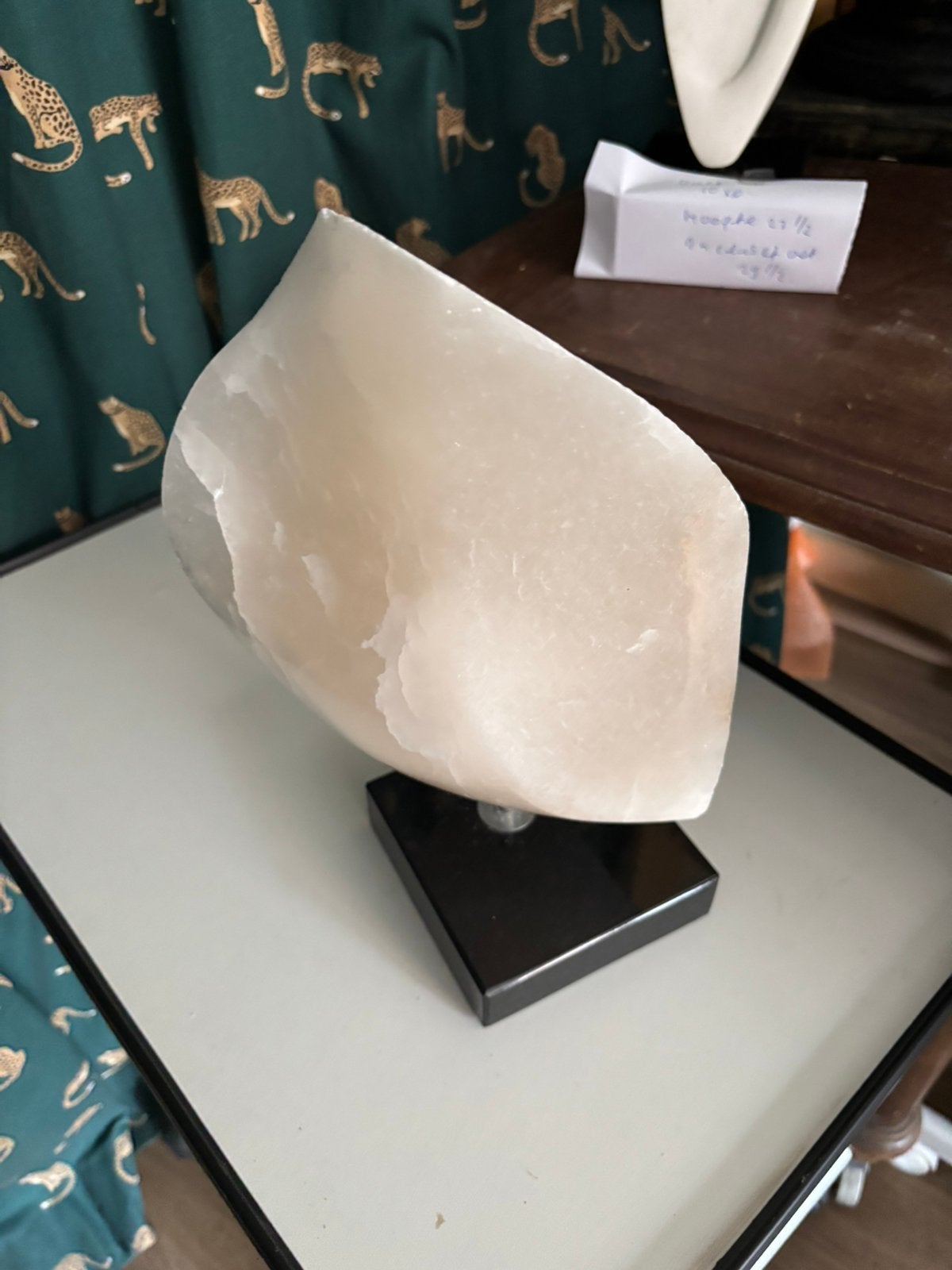 Sculptuur beeld marmer handgemaakt, Overige typen, Overige onderwerpen, Natuurlijk materiaal, Ophalen of Verzenden