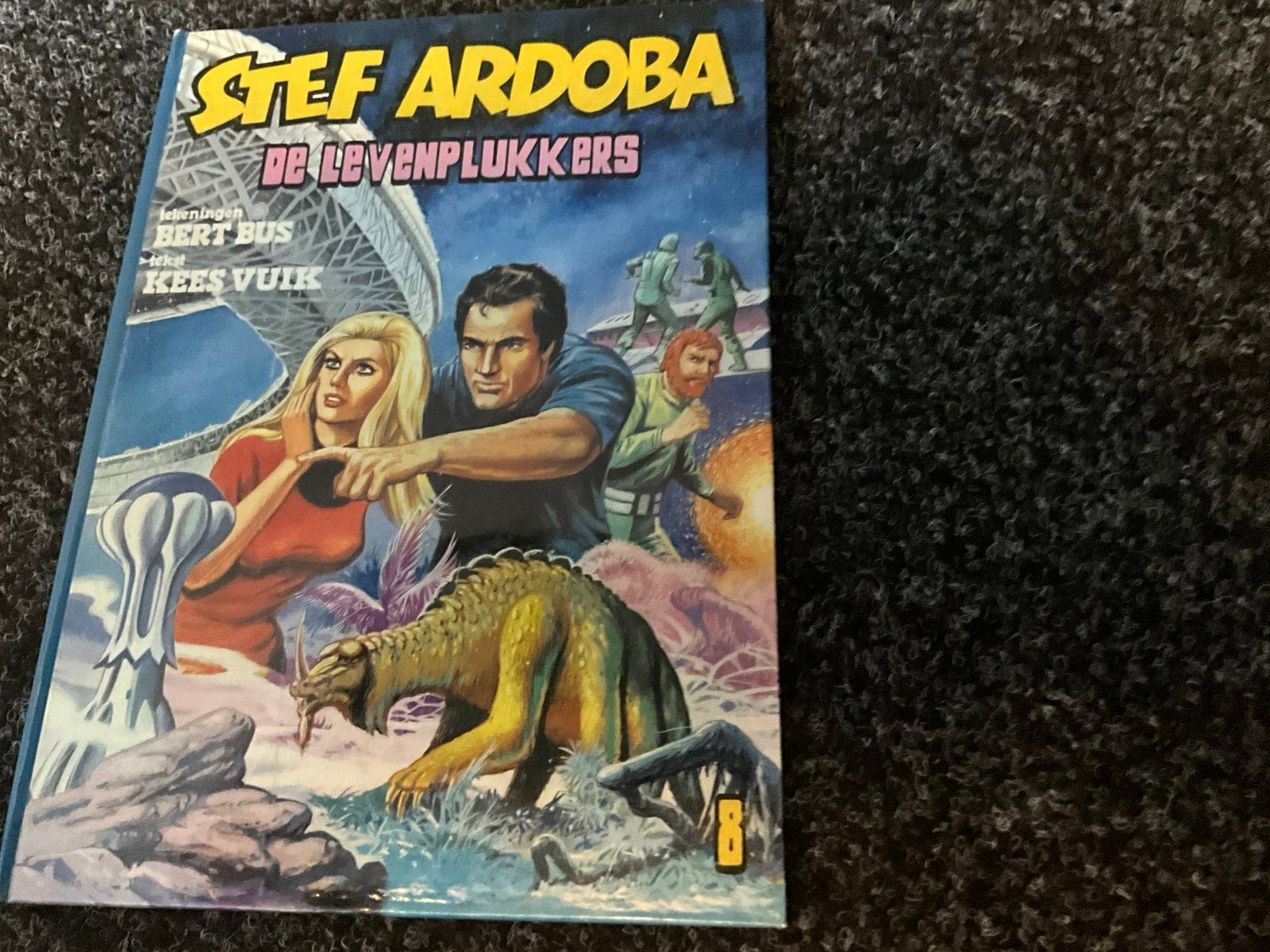 Stef ardoba, Boeken, Eén stripboek, Ophalen of Verzenden, Zo goed als nieuw