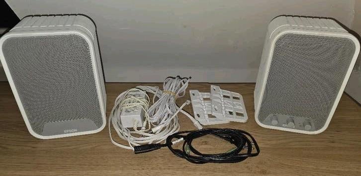Epson 2.0 Active Speaker ELPSP02, Computers en Software, Pc speakers, Ophalen of Verzenden, Gebruikt, Audiokanaal 2