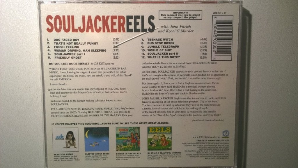 Eels - Souljacker, Ophalen of Verzenden, Zo goed als nieuw, Poprock, Album