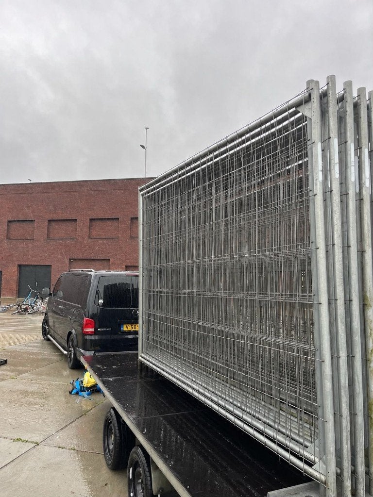Aanhanger Te Huur Incl. Bouwhekken (met/zonder zeil) UNIEK!, Diensten en Vakmensen