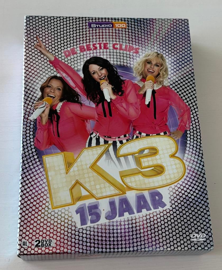 K3 de beste clips 15 jaar, Alle leeftijden, Ophalen of Verzenden, Zo goed als nieuw