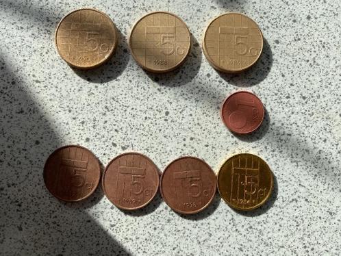 Te koop verschillende munten, Ophalen of Verzenden, Gebruikt
