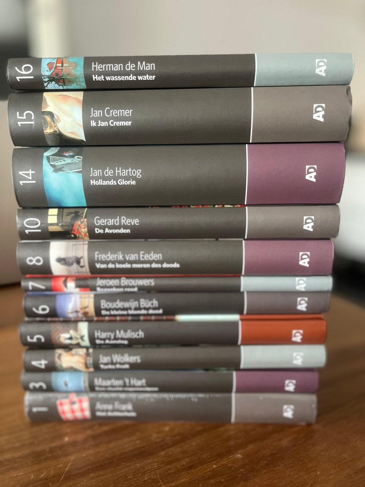 Nederlandse literatuur - speciale uitgaves AD, Ophalen of Verzenden, Zo goed als nieuw, Nederland