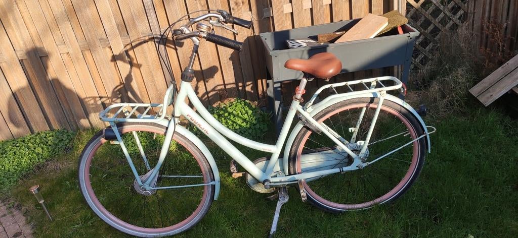 Gazelle Damesfiets Puur NL - Lichtblauw, Fietsen en Brommers, Fietsen | Dames | Damesfietsen, Ophalen, Versnellingen, Gazelle