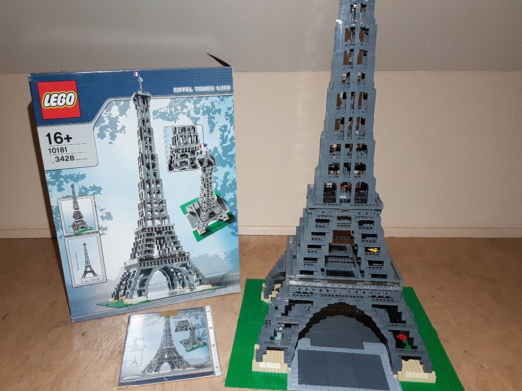 Lego 10181 Eiffel Tower, Compleet, Lego, Ophalen of Verzenden, Zo goed als nieuw