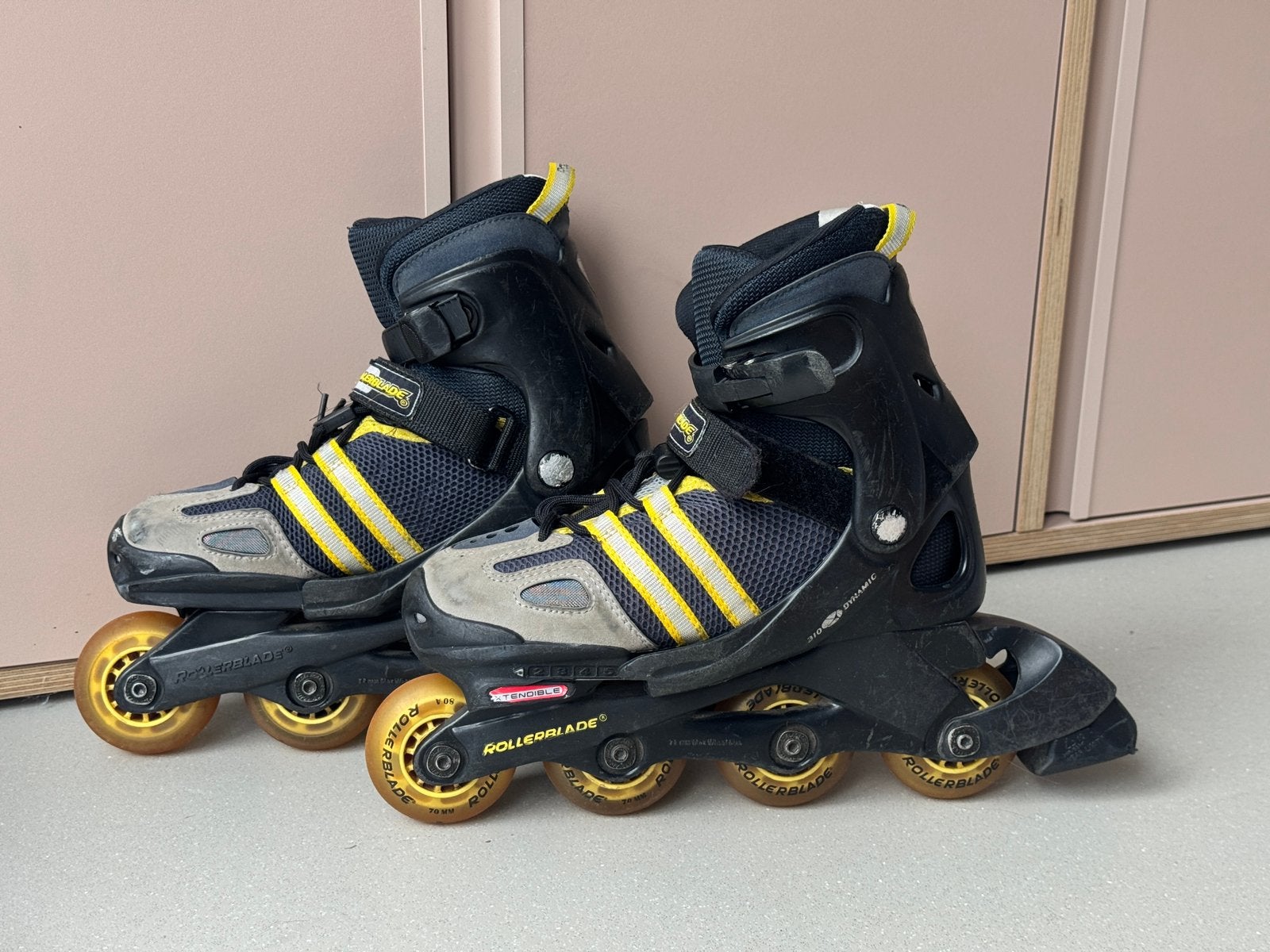Mt 32-37 Rollerblade MX900 skeelers verstelbaar, Kinderen, Inline skates 4 wielen, Ophalen, Overige merken