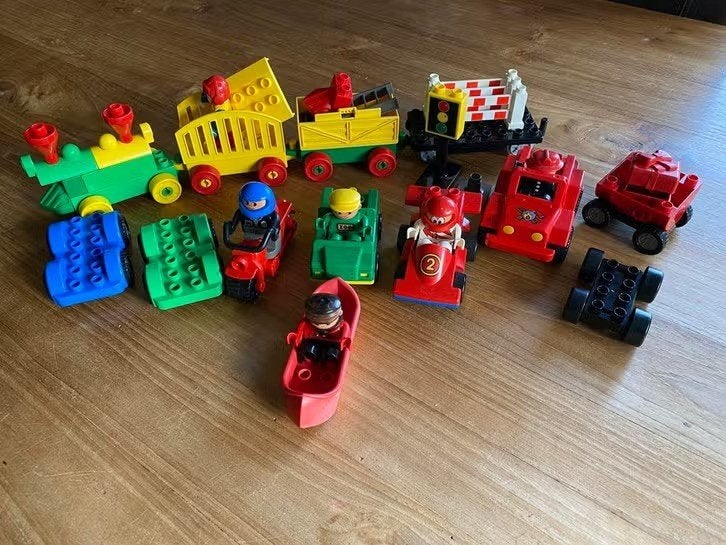 Duplo - auto’s en poppetjes, Ophalen of Verzenden, Gebruikt, Duplo