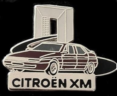 Citroën XM witte poort pin, Verzamelen, Verzenden, Nieuw, Transport, Speldje of Pin