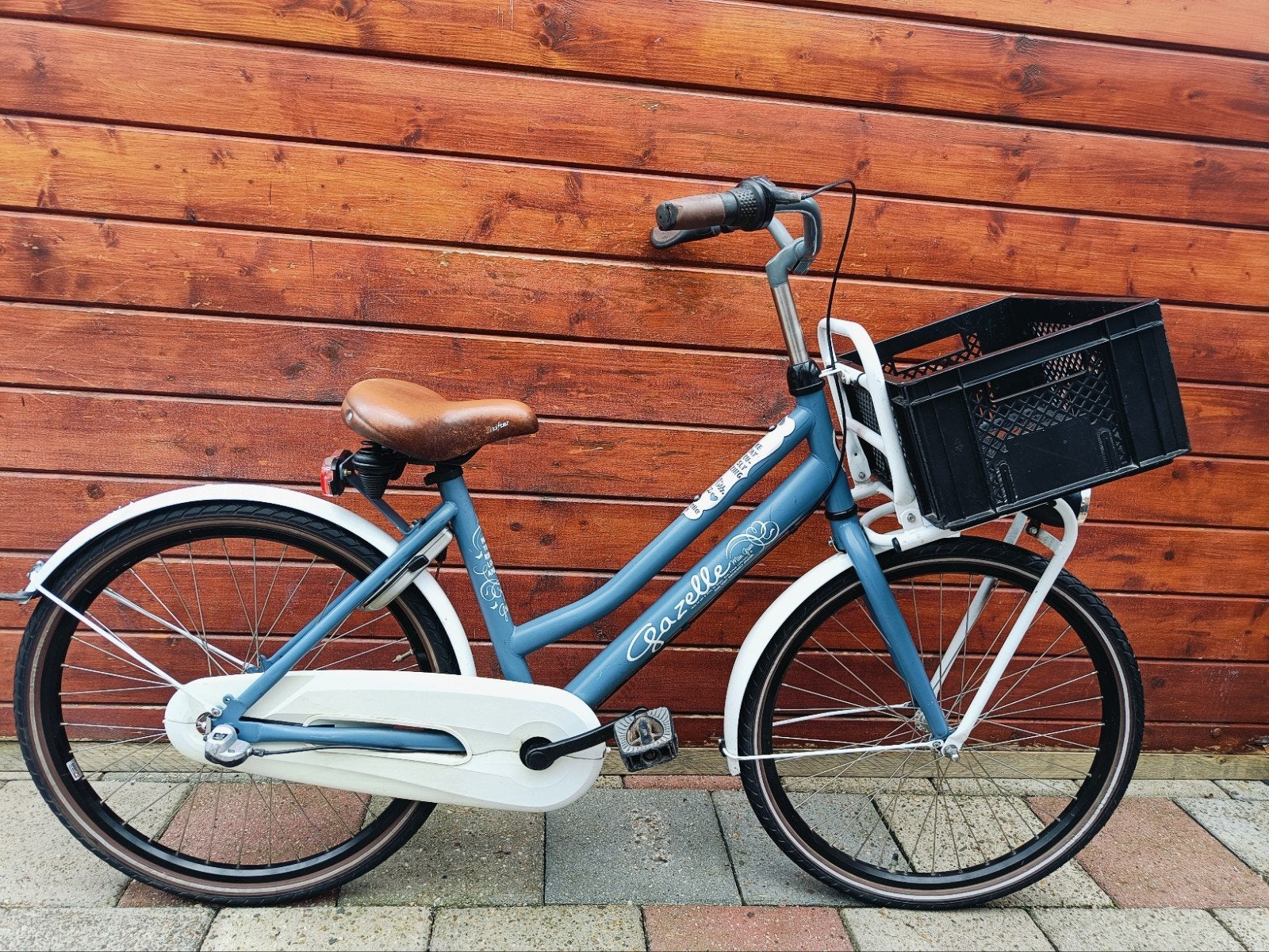 Prachtige Gazelle Miss Grace Transporter 24 inch meisjesfiet, Fietsen en Brommers, Fietsen | Meisjes, Ophalen, Terugtraprem, 24 inch