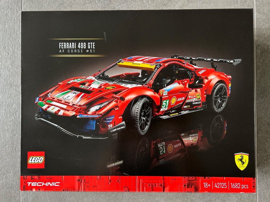 LEGO Technic (42125) Ferrari 488 GTE  *Nieuw*, Lego, Nieuw, Ophalen of Verzenden, Technic