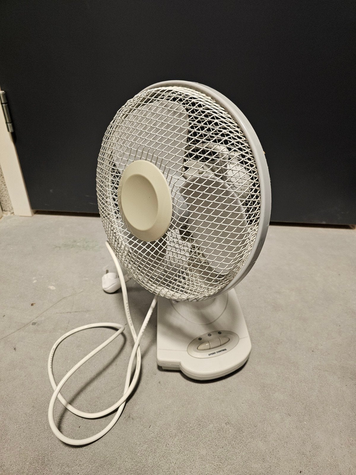 Compacte Tafelventilator met 2 Snelheden, Ophalen, Gebruikt, Tafelventilator