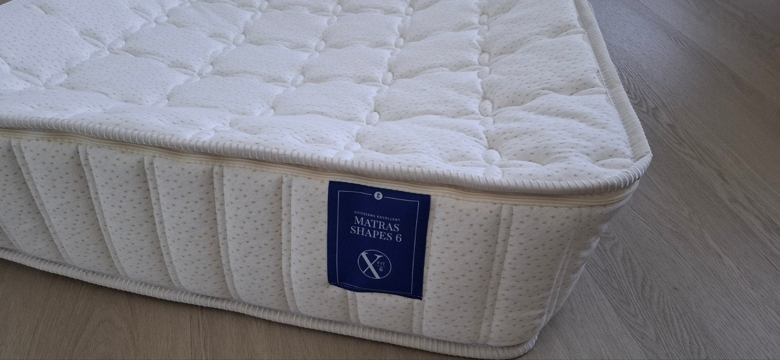 matras tijk nieuw (2 keer) 90*200*26, Ophalen, 90 cm, Eenpersoons, Nieuw