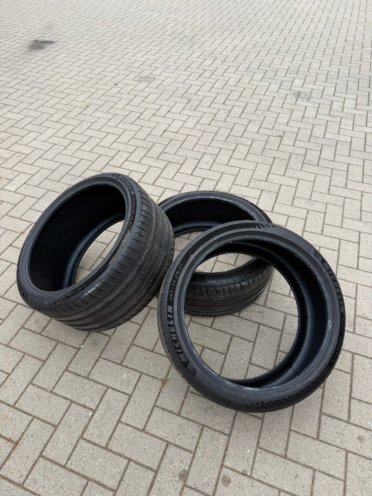 Michelin pilot sport 4s banden, Ophalen, Gebruikt, 265 mm, 21 inch