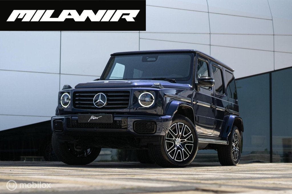 Mercedes G-klasse 580 met EQ-Technologie 116 kWh | BTW | VOL, Auto's, Mercedes-Benz, Automaat, Gebruikt, Zwart, Leder