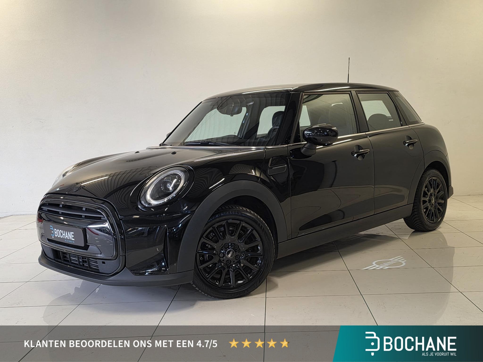 MINI 5-Deurs 1.5 One Business Edition | Navigatie | Carplay, Auto's, Gebruikt, Met garantie (alle), 1210 kg, Leder en Stof