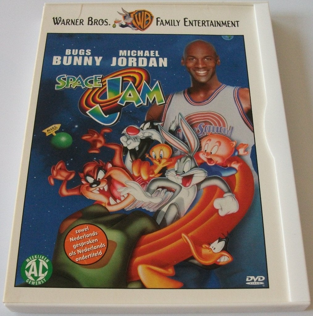 Dvd *** SPACE JAM ***, Alle leeftijden, Nederlands, Ophalen of Verzenden, Zo goed als nieuw
