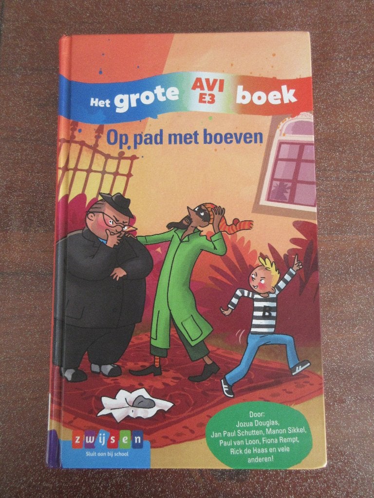 Het grote Avi E3 boek : Op pad met boeven, Ophalen of Verzenden, Gelezen, Fictie algemeen