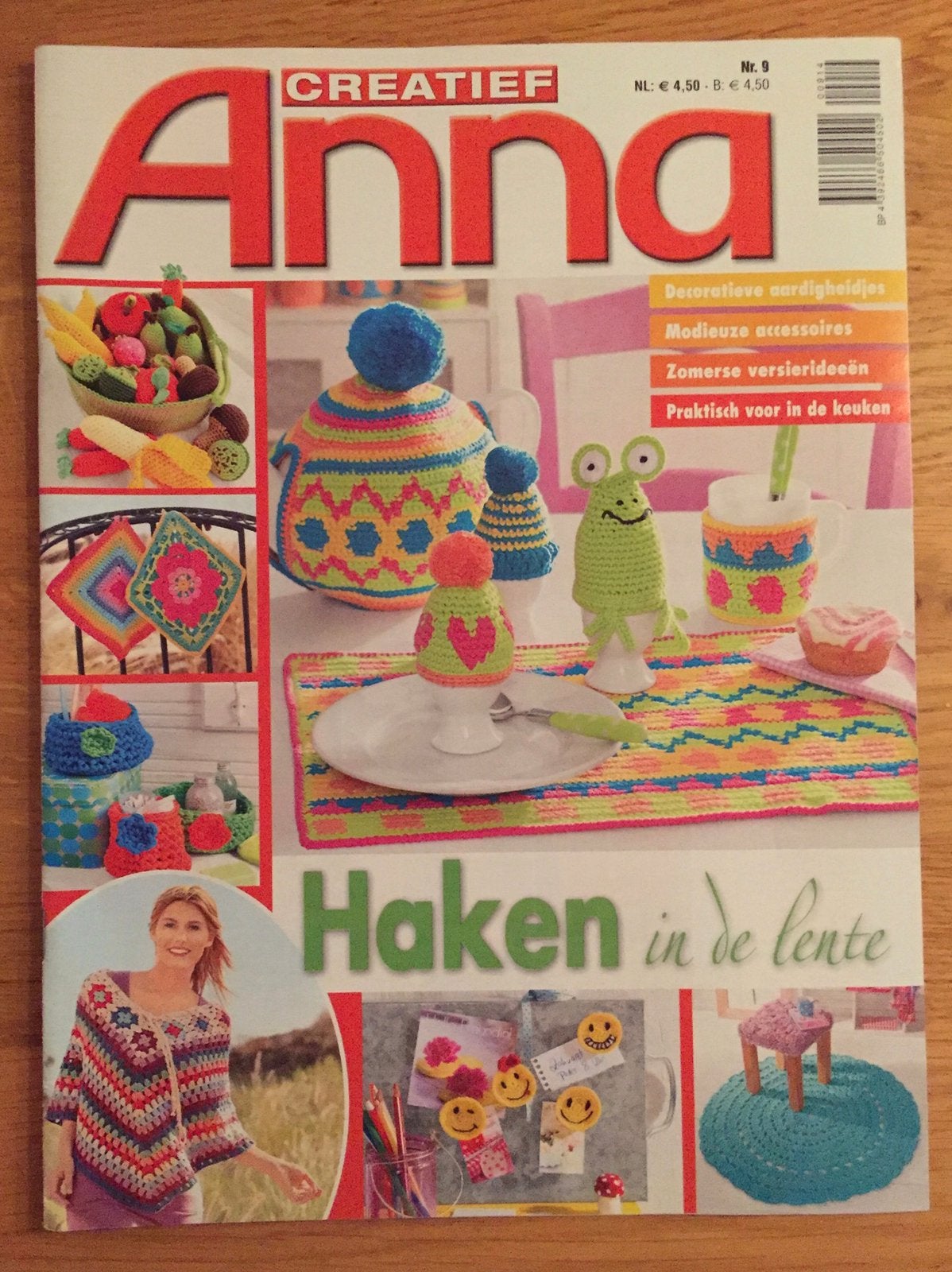 Anna nummer 9 breien, haken naaien en borduren haken, Ophalen of Verzenden, Zo goed als nieuw, Breien en Haken