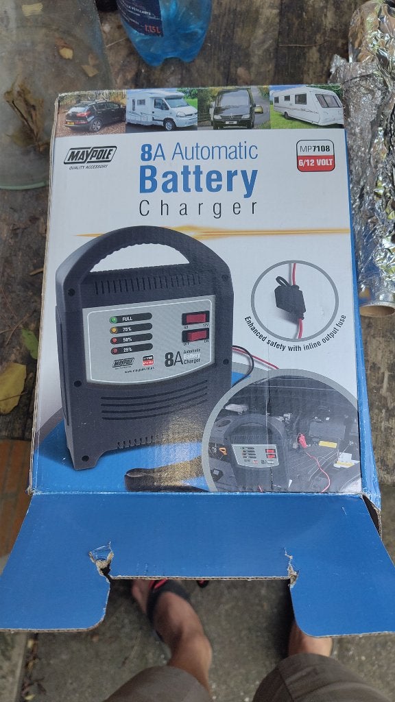 Battery charger, accu, Ophalen, Nieuw, Motor en Techniek