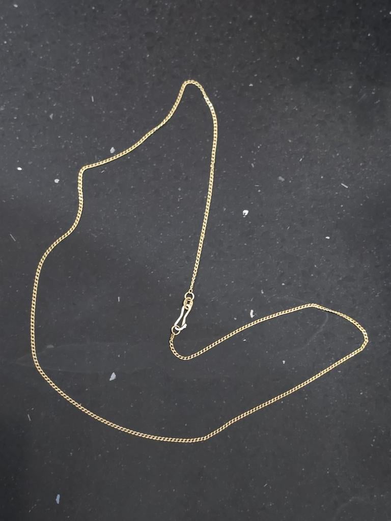14 karaat goud ketting, Verzenden, Goud, Ketting