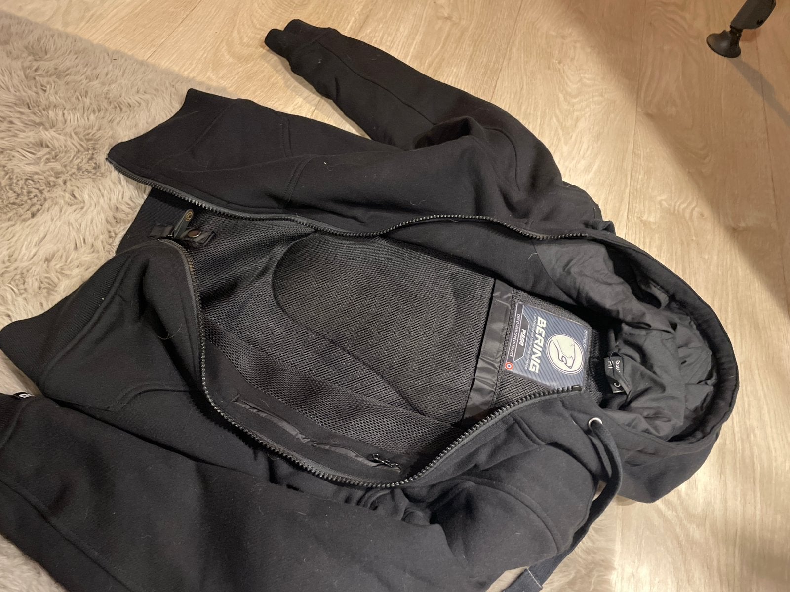Bering Pulse motorjas - Maat s Zwart, Motoren, Ophalen, Tweedehands, Heren, Jas | textiel