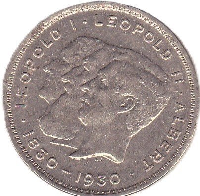 BELGIE   10 FRANCS   1930, Postzegels en Munten, Ophalen of Verzenden