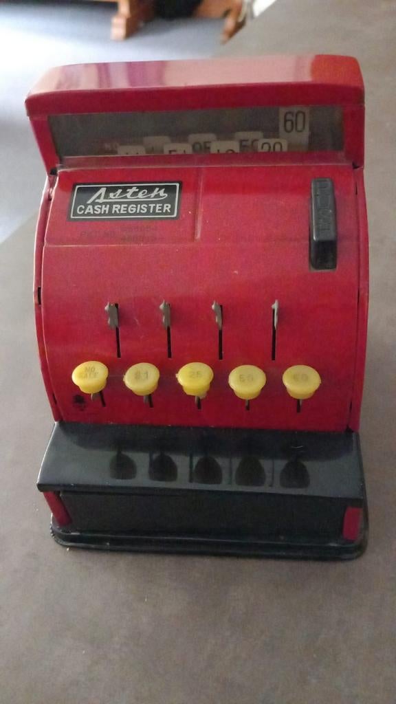 Vintage Astek kassa voor kinderwinkeltje, Ophalen of Verzenden, Gebruikt, Jongen of Meisje