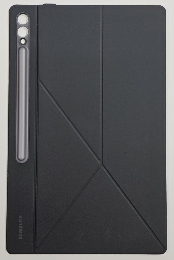 Samsung Tab S9 Ultra / S10 Ultra Book Cover - Zwart | Retour, Bescherming voor- en achterkant, Ophalen of Verzenden, Zo goed als nieuw