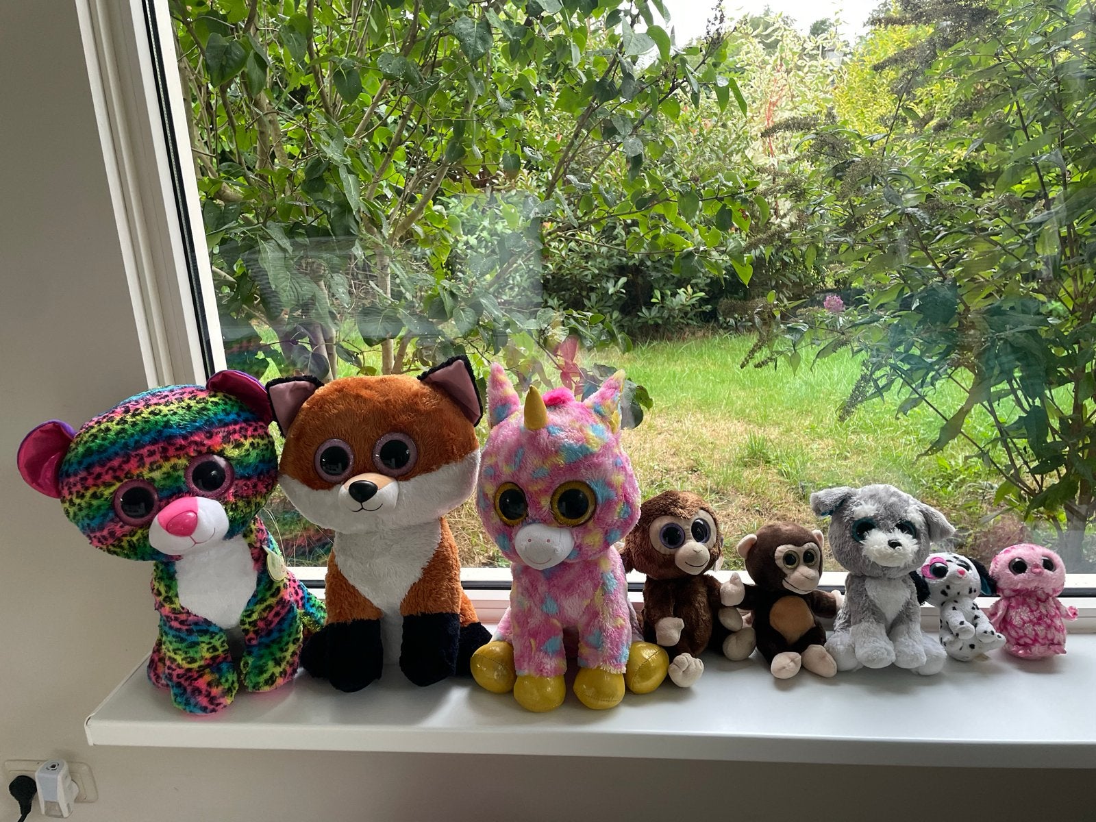 Grote collectie Ty Beanie Boo's knuffels zgan, Eenhoorn, Ophalen of Verzenden, Meerkleurig, Klein (minder dan 20 cm)
