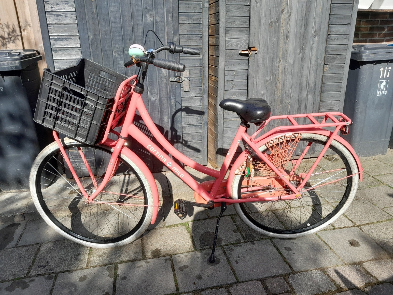 Gazelle Milo damesfiets, 28 inch, roze, Fietsen en Brommers, Ophalen, Gebruikt, Versnellingen, 50 tot 53 cm