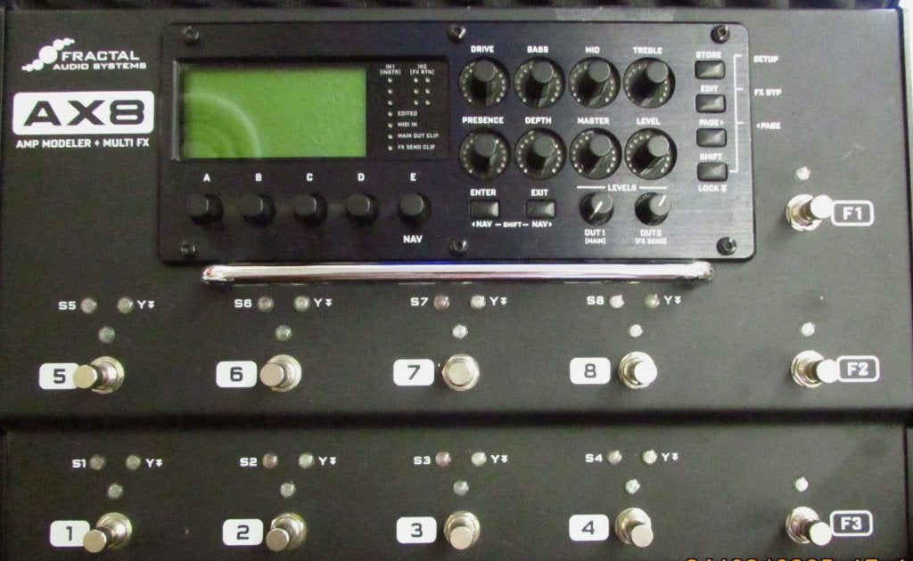 Fractal Audio Systems AX8 Amp Modeler + Multi-FX, Muziek en Instrumenten, Ophalen of Verzenden, Gebruikt, Multi-effect