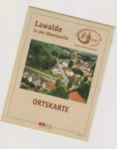 Plattegrond Lawalde in der Oberlausitz, Boeken, Atlassen en Landkaarten, 2000 tot heden, Nieuw, Ophalen of Verzenden, Landkaart