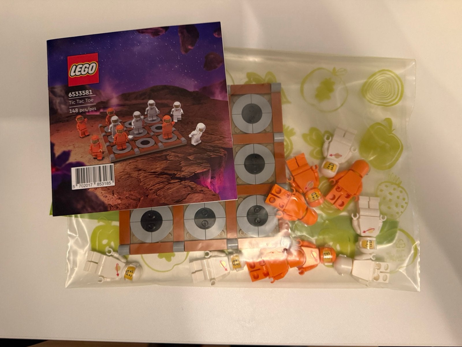 LEGO 6533581 Tic Tac Toe Space, Compleet, Lego, Ophalen of Verzenden, Zo goed als nieuw