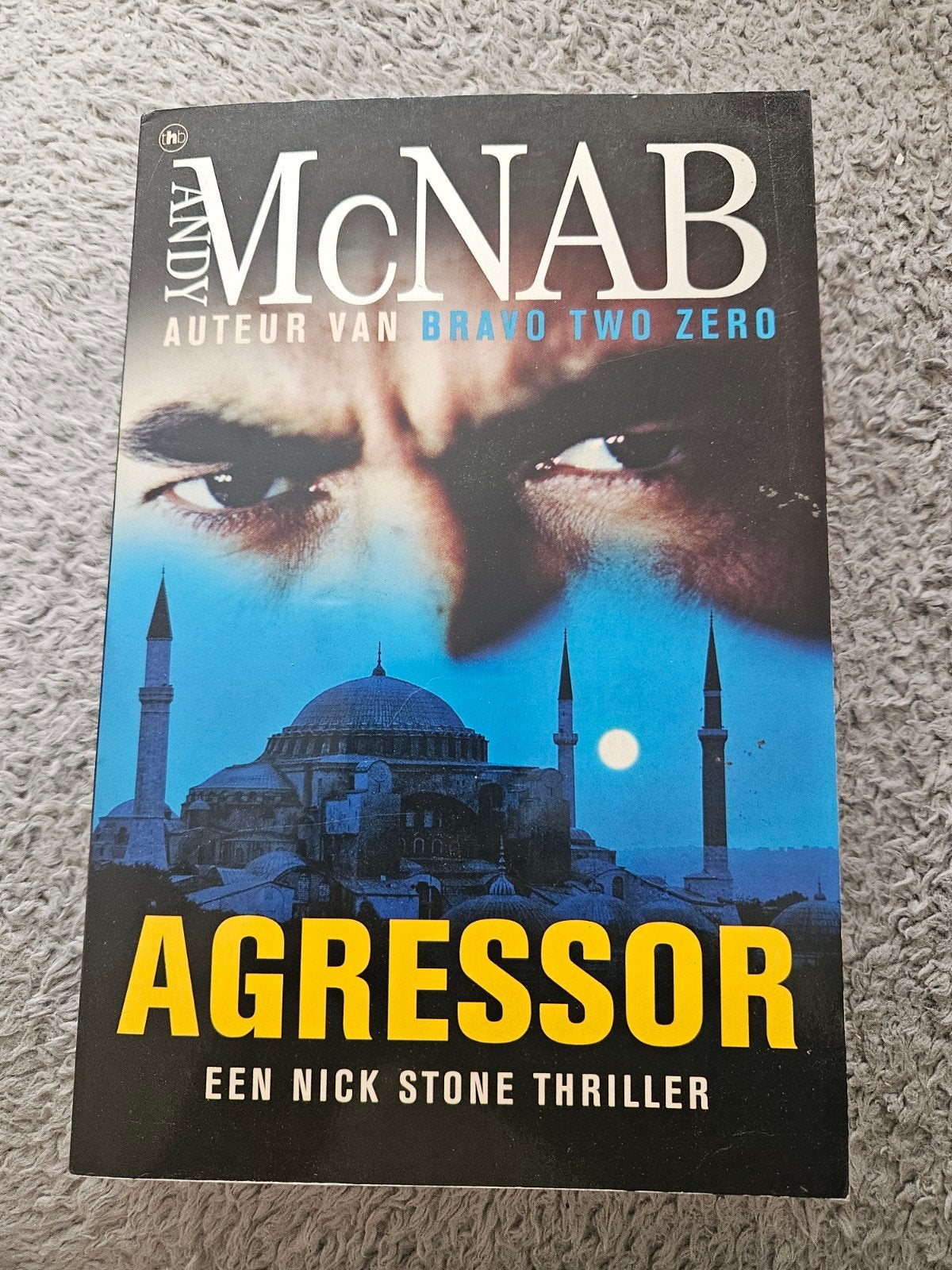 Andy McNab - Agressor: Een Nick Stone Thriller, Ophalen of Verzenden, Gelezen, Andy McNab, Wereld overig