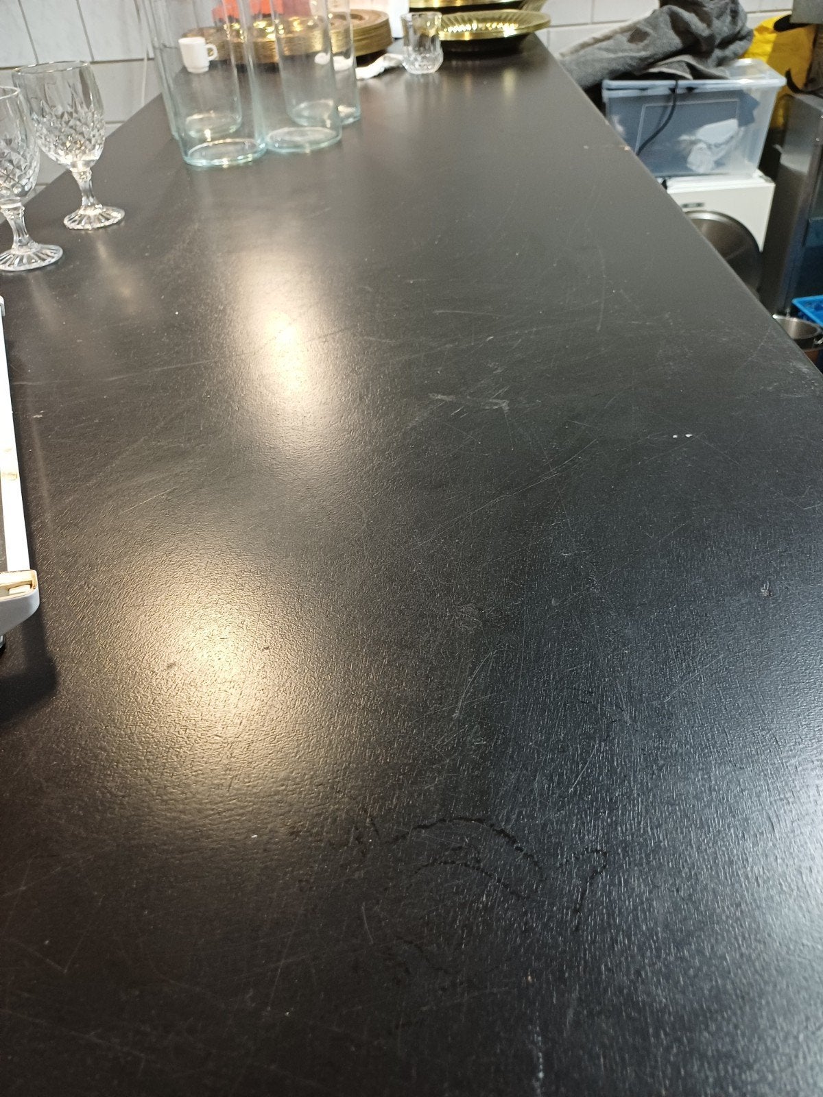 2 Robuuste Bartafels 290x76cm - Horeca, Feestzalen, Disco, Ophalen, Gebruikt
